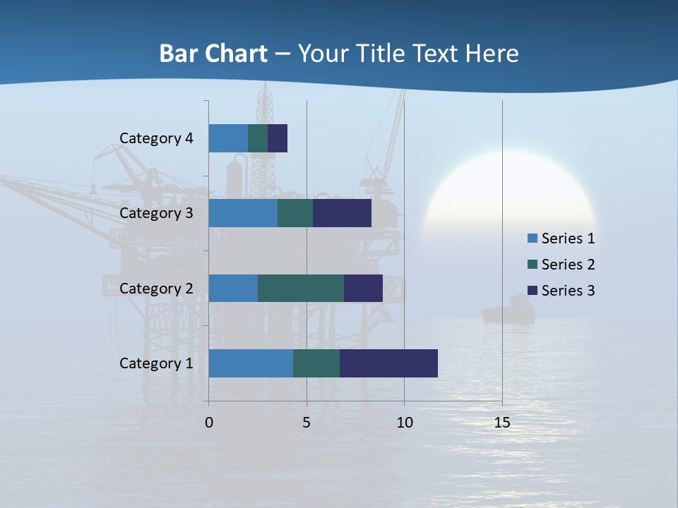 Industry Production Sea PowerPoint Template