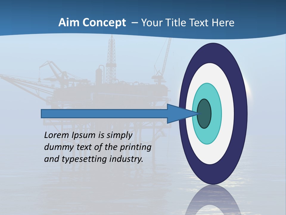 Industry Production Sea PowerPoint Template