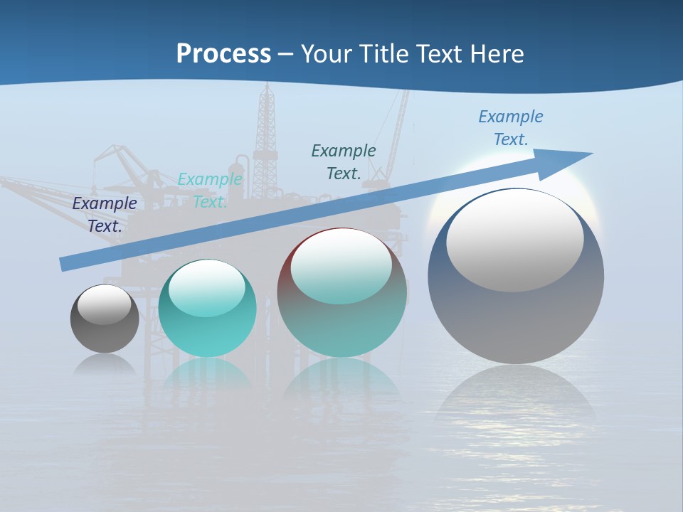 Industry Production Sea PowerPoint Template