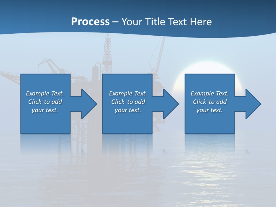 Industry Production Sea PowerPoint Template