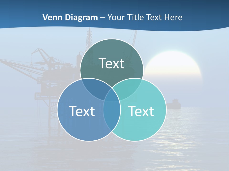 Industry Production Sea PowerPoint Template