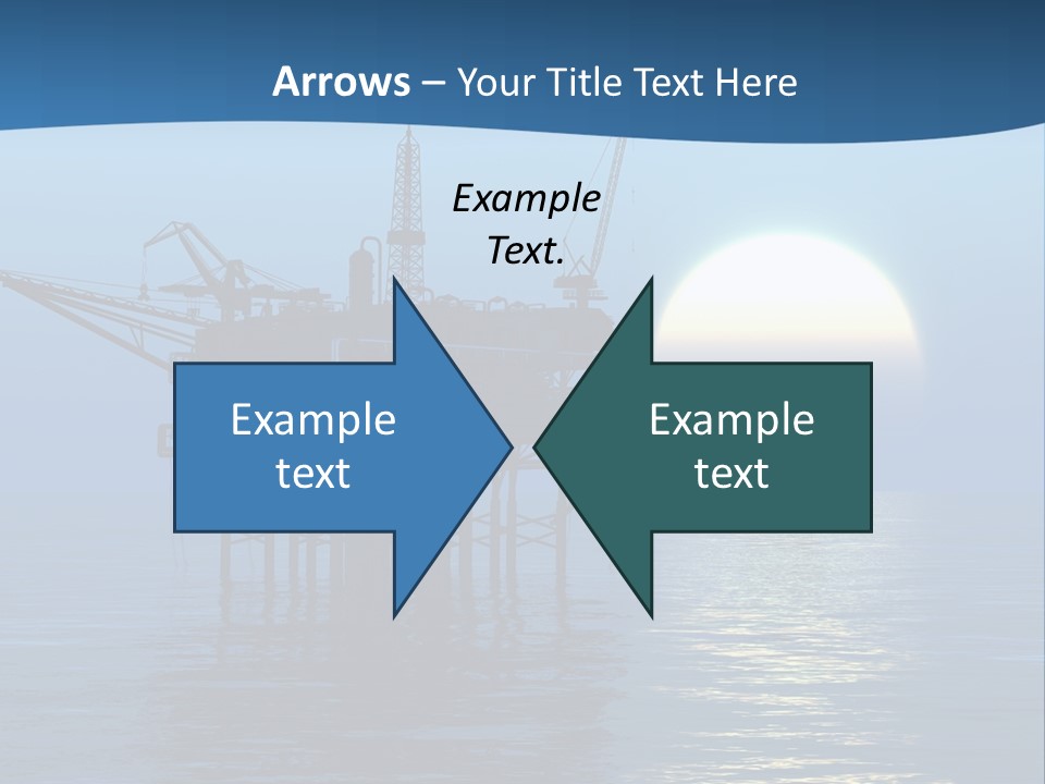Industry Production Sea PowerPoint Template