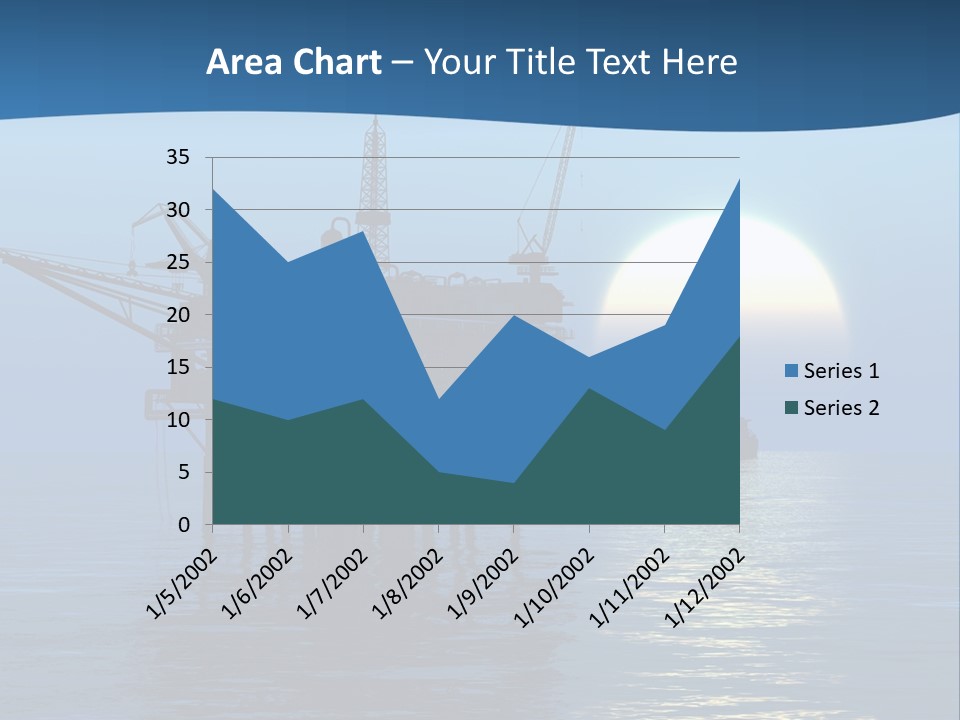 Industry Production Sea PowerPoint Template