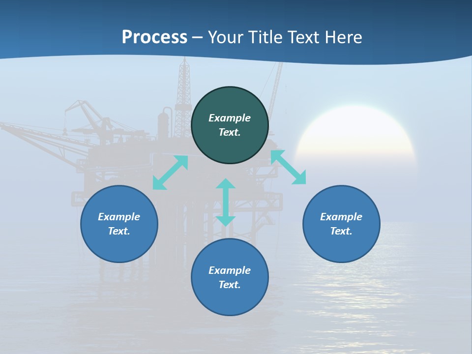 Industry Production Sea PowerPoint Template
