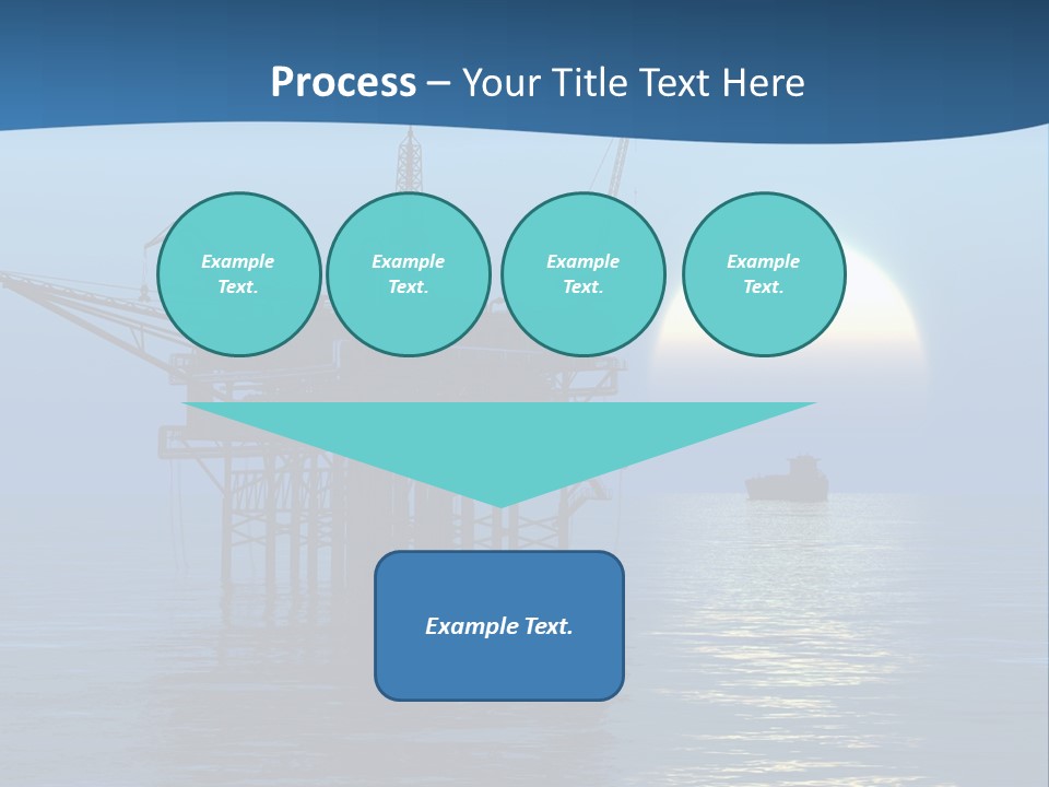 Industry Production Sea PowerPoint Template