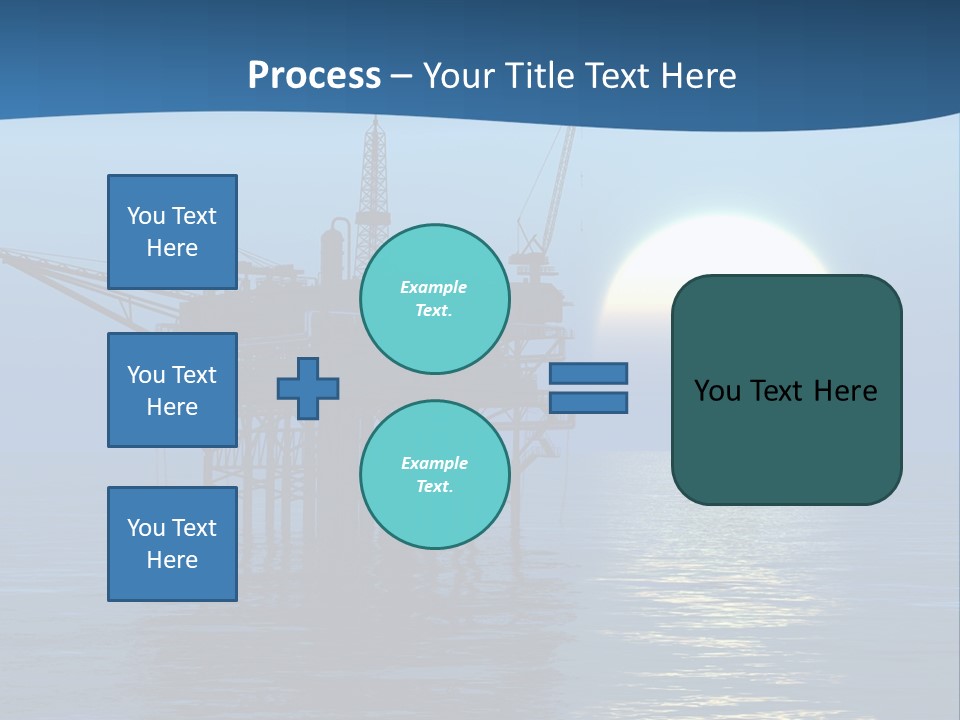 Industry Production Sea PowerPoint Template