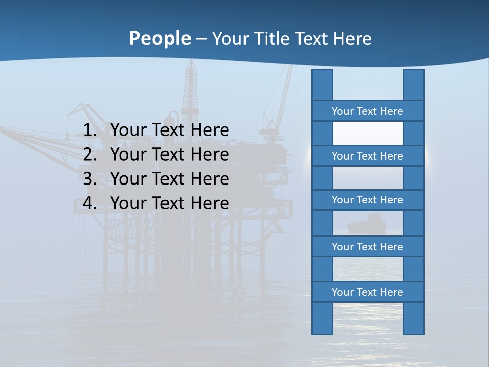 Industry Production Sea PowerPoint Template