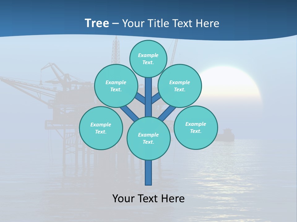 Industry Production Sea PowerPoint Template