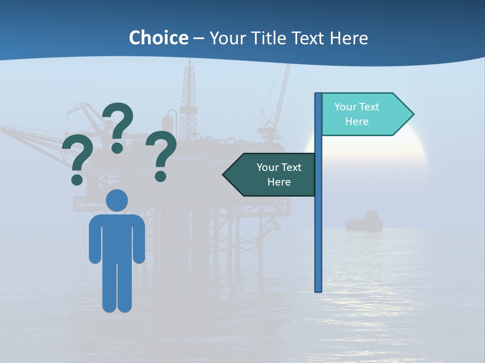 Industry Production Sea PowerPoint Template