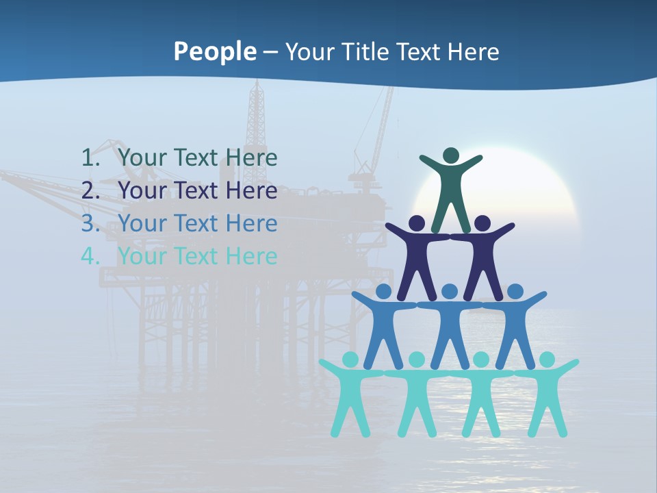 Industry Production Sea PowerPoint Template