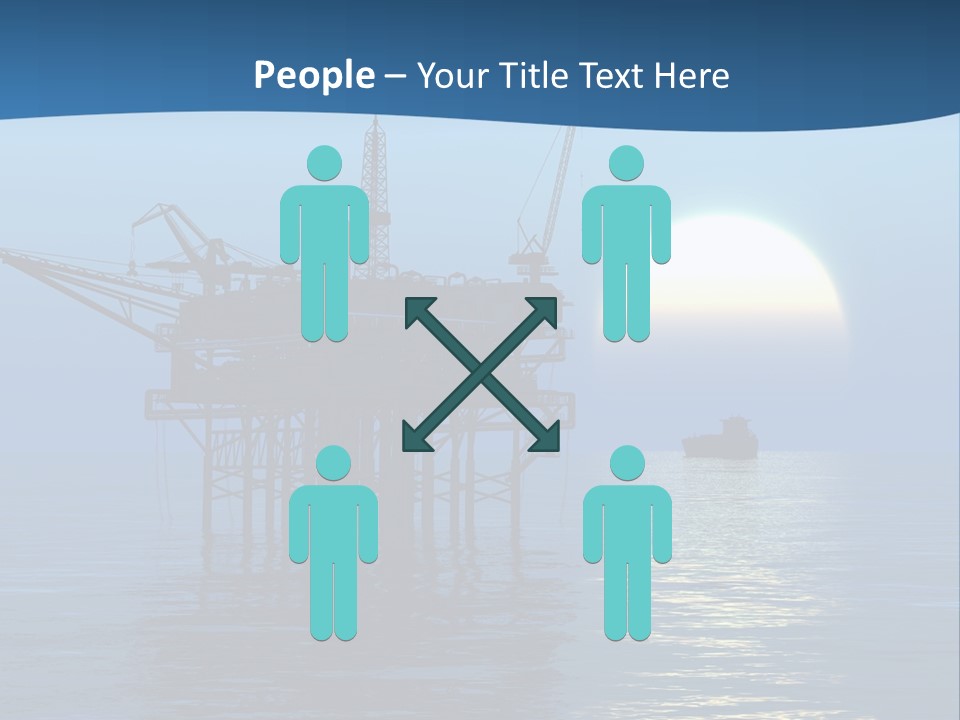 Industry Production Sea PowerPoint Template