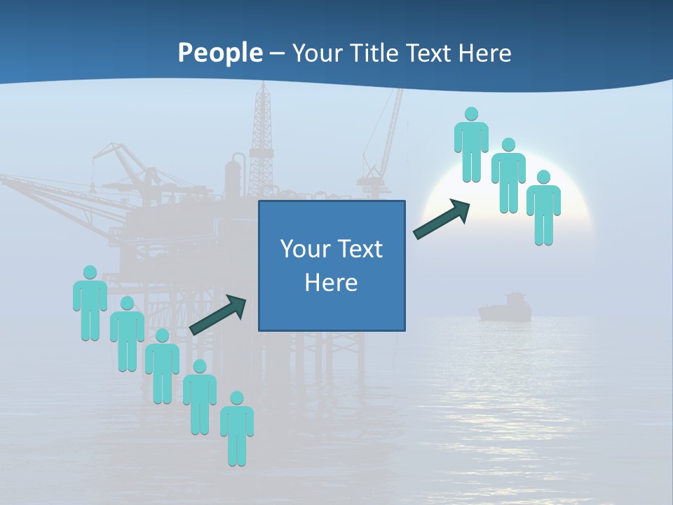Industry Production Sea PowerPoint Template