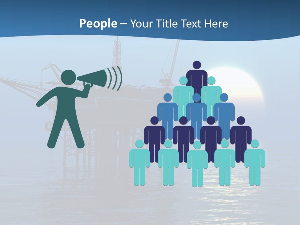 Industry Production Sea PowerPoint Template