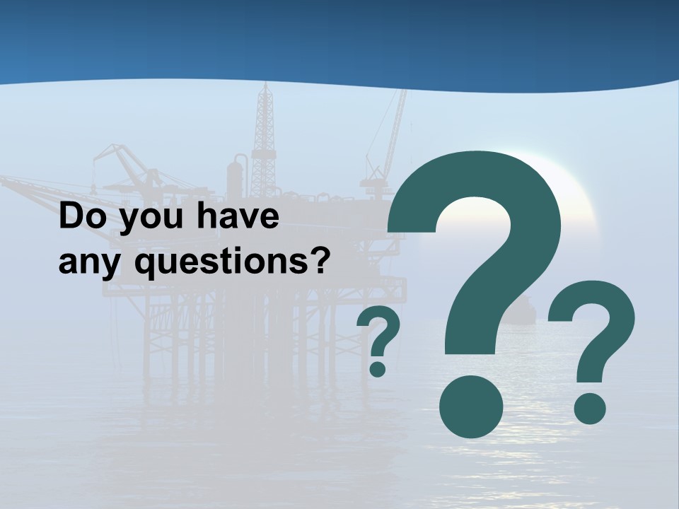 Industry Production Sea PowerPoint Template