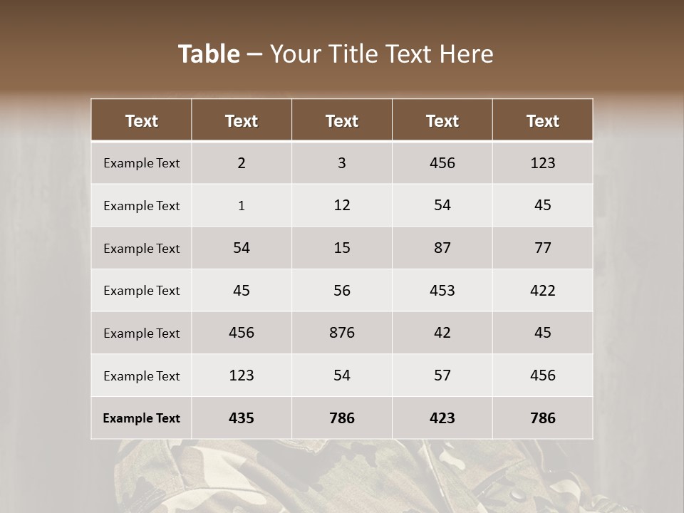 Battle Paint Man PowerPoint Template