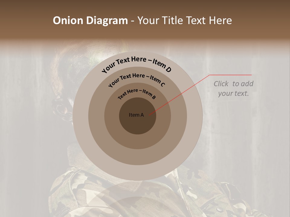 Battle Paint Man PowerPoint Template