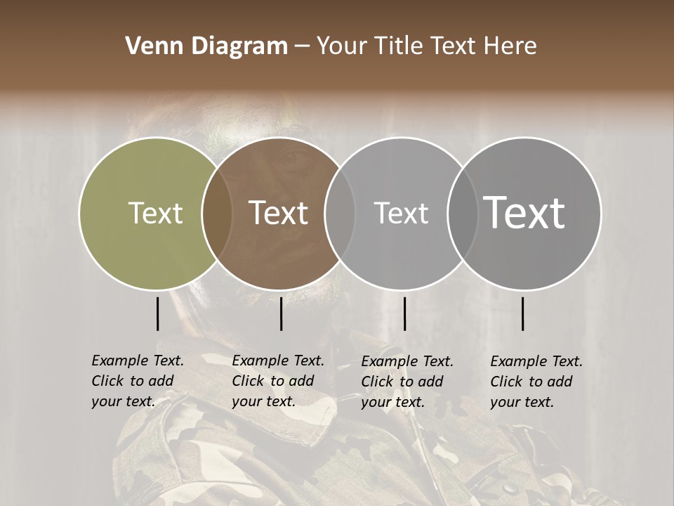 Battle Paint Man PowerPoint Template