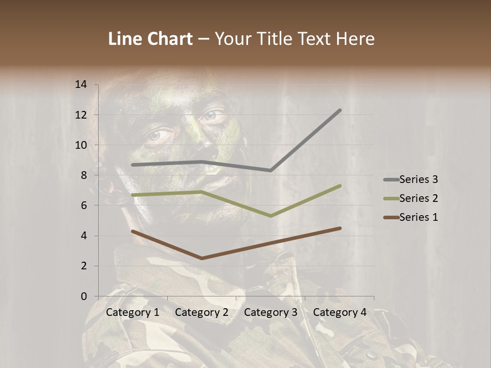 Battle Paint Man PowerPoint Template