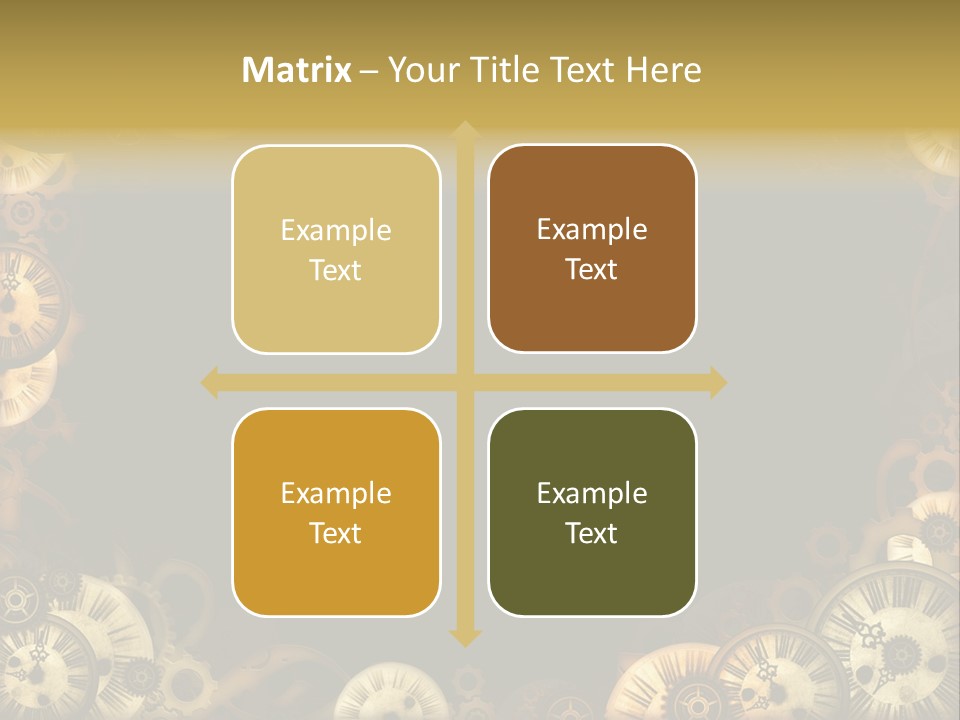 Watch Retro Old PowerPoint Template