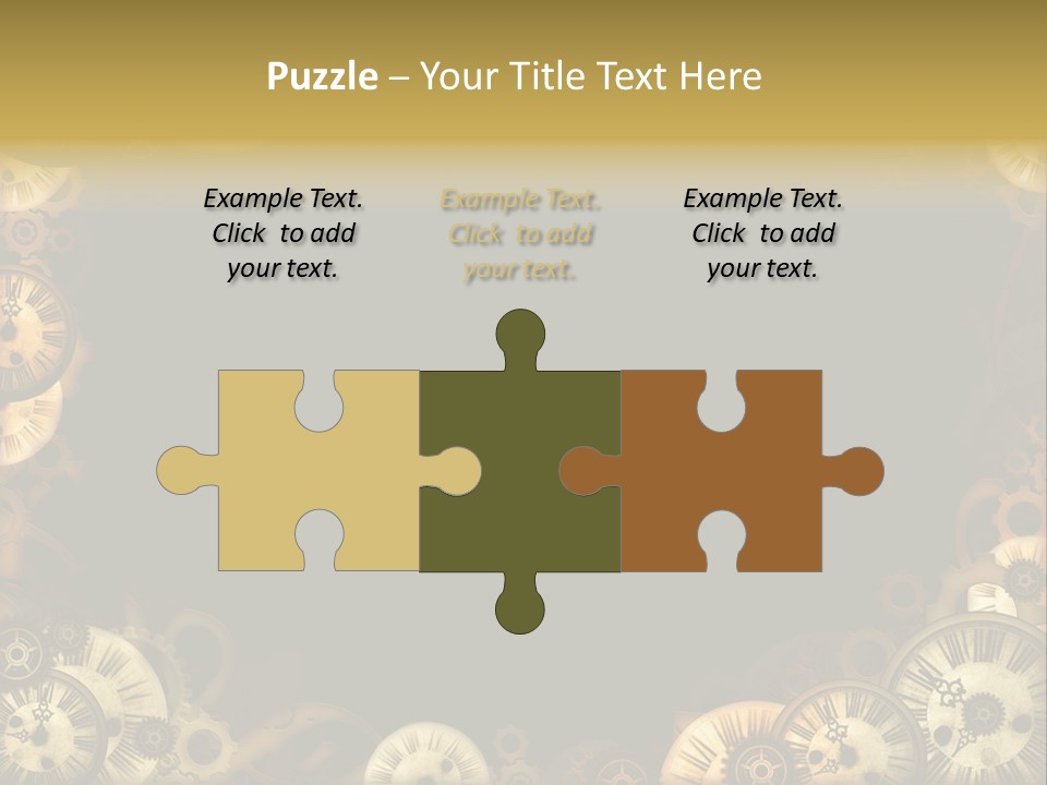 Watch Retro Old PowerPoint Template