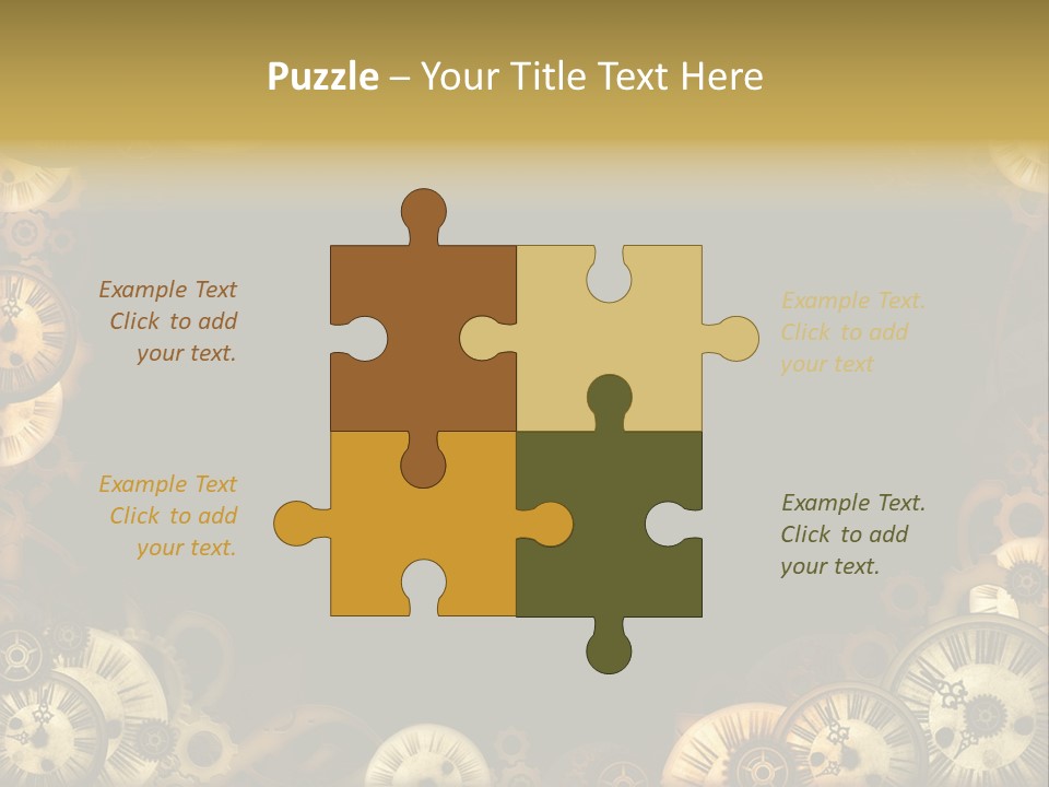 Watch Retro Old PowerPoint Template