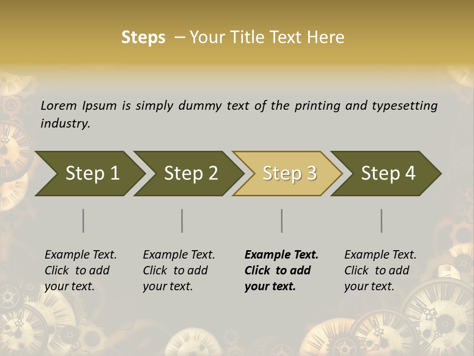 Watch Retro Old PowerPoint Template