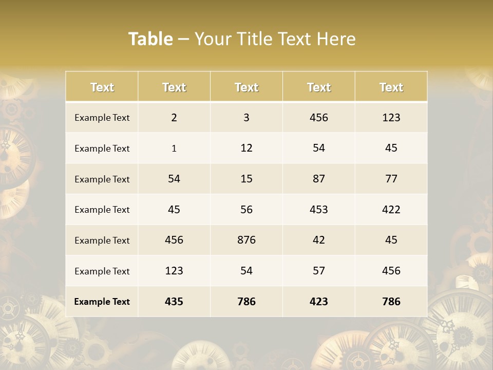 Watch Retro Old PowerPoint Template