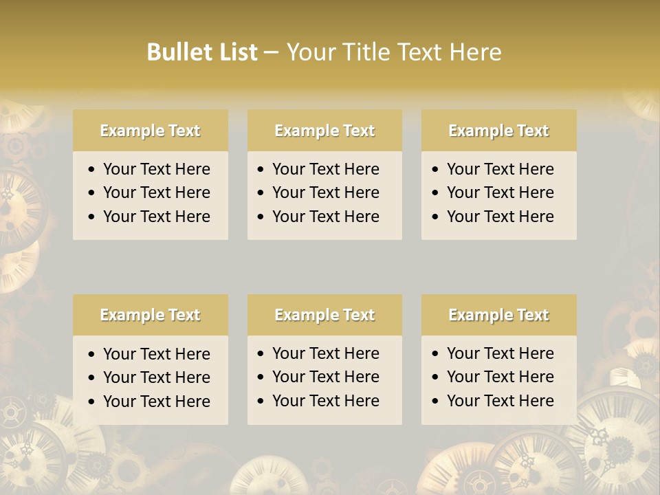 Watch Retro Old PowerPoint Template