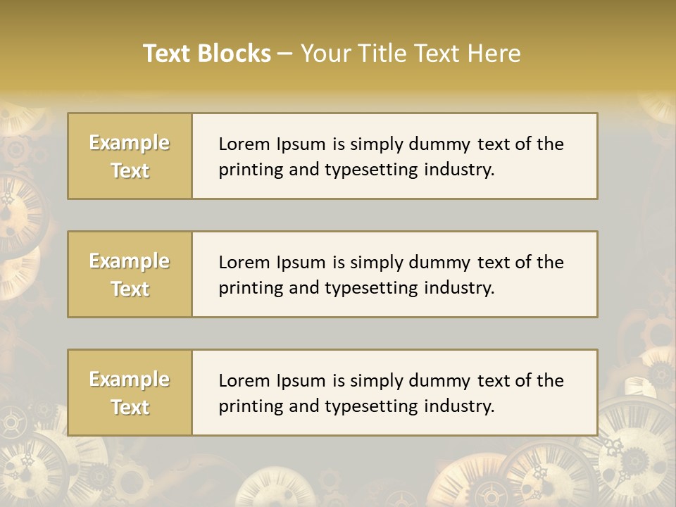 Watch Retro Old PowerPoint Template