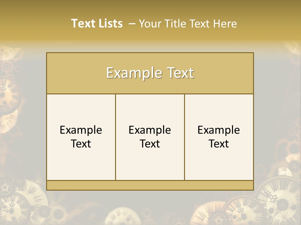Watch Retro Old PowerPoint Template
