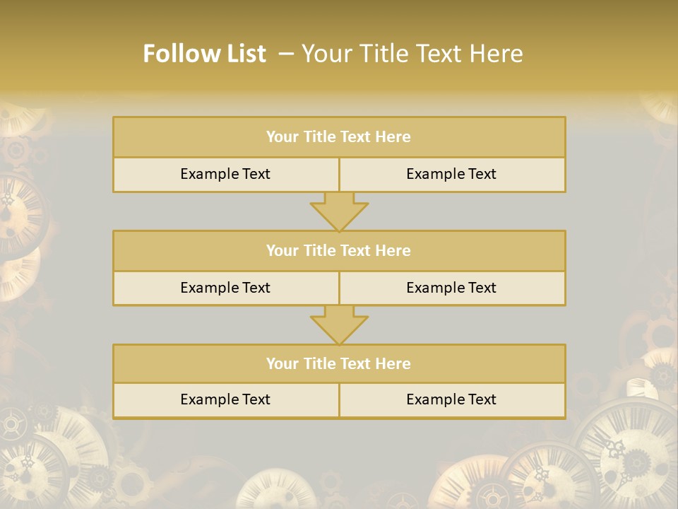 Watch Retro Old PowerPoint Template