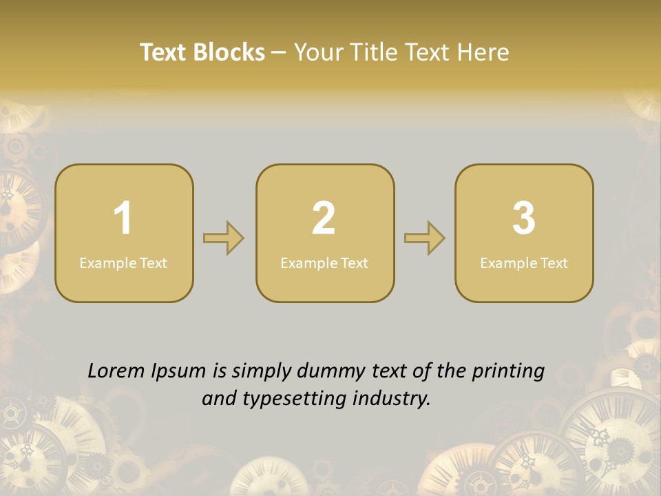 Watch Retro Old PowerPoint Template