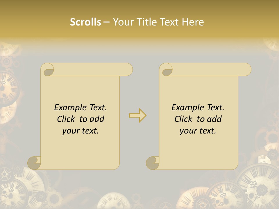 Watch Retro Old PowerPoint Template