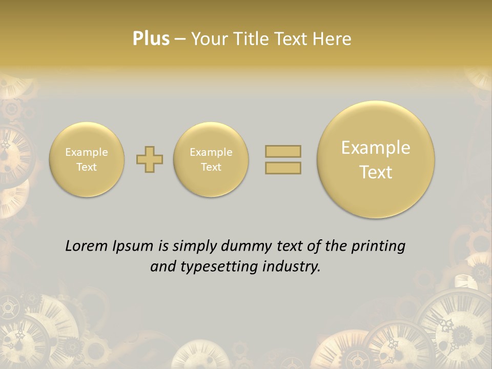 Watch Retro Old PowerPoint Template