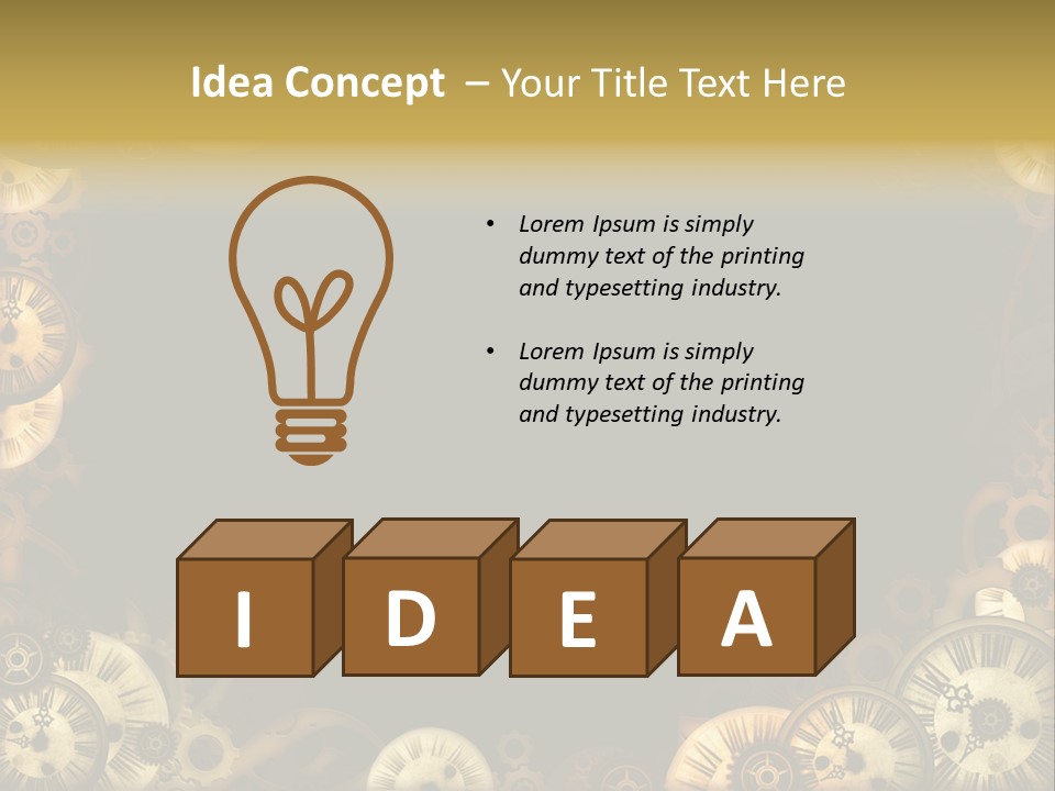 Watch Retro Old PowerPoint Template