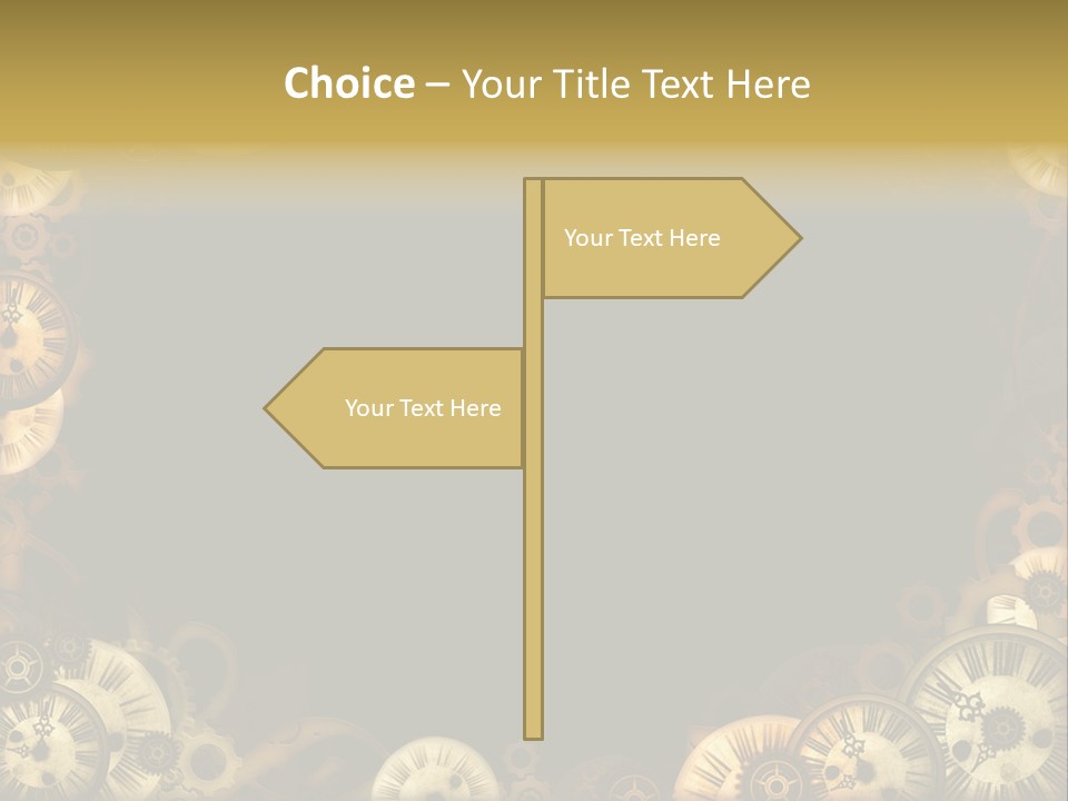 Watch Retro Old PowerPoint Template