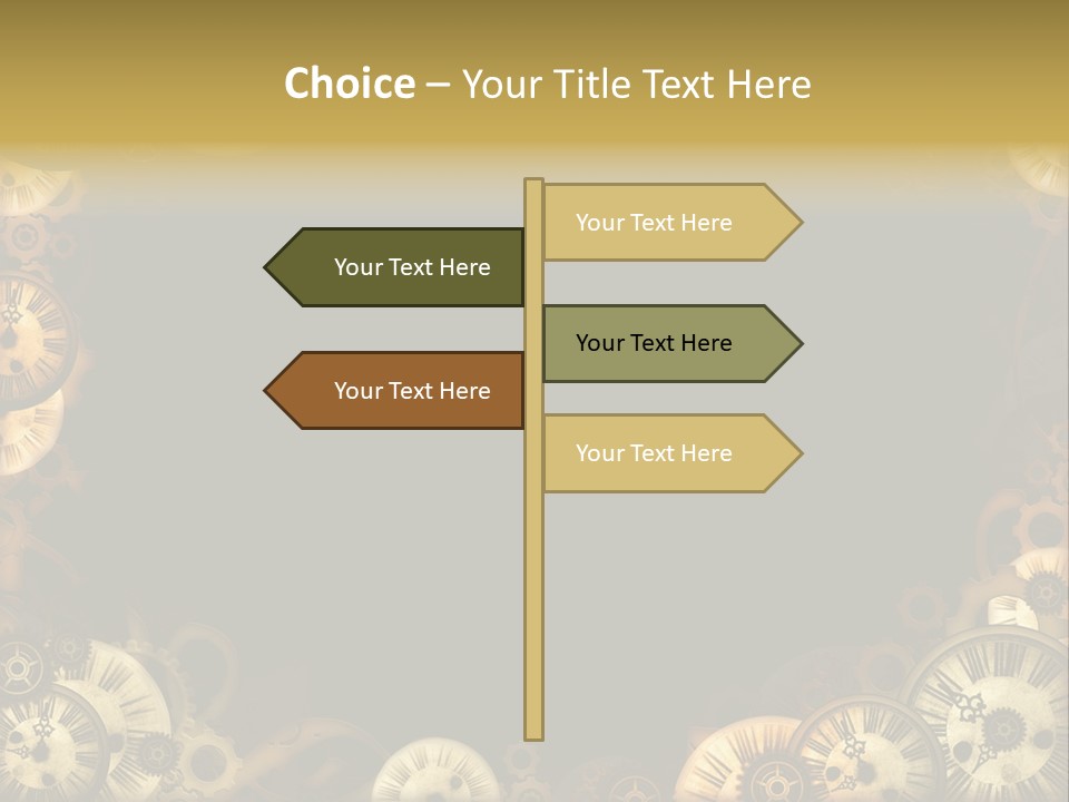 Watch Retro Old PowerPoint Template