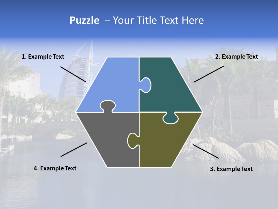 Blue Green Sky PowerPoint Template