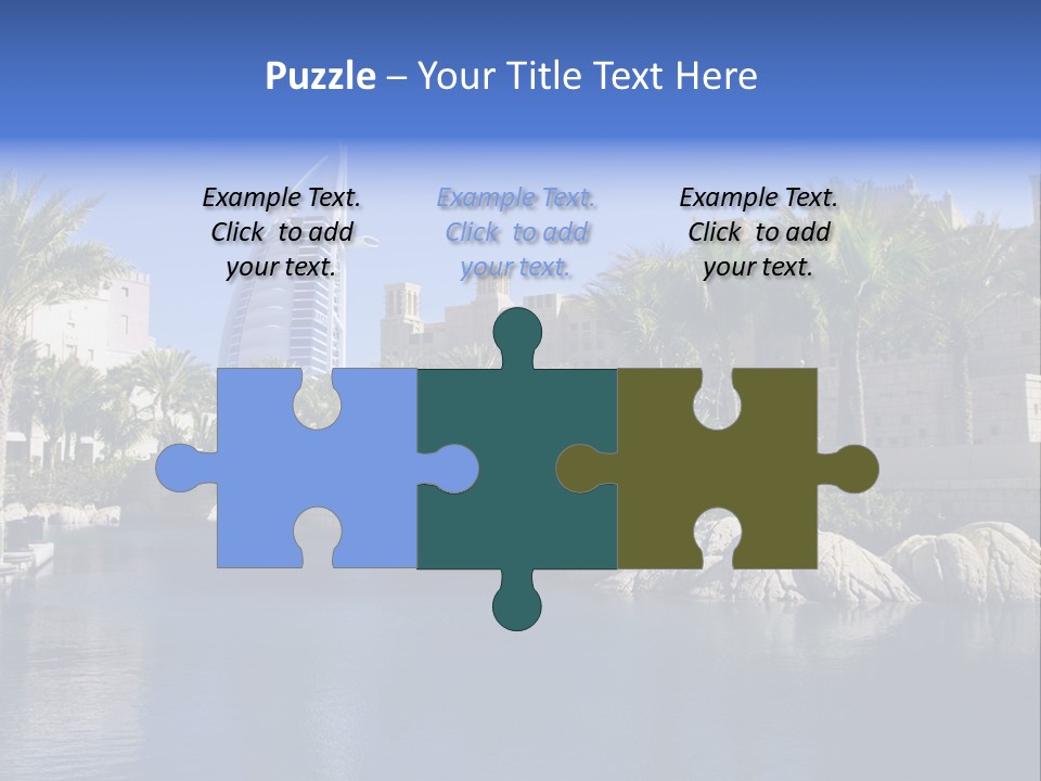 Blue Green Sky PowerPoint Template