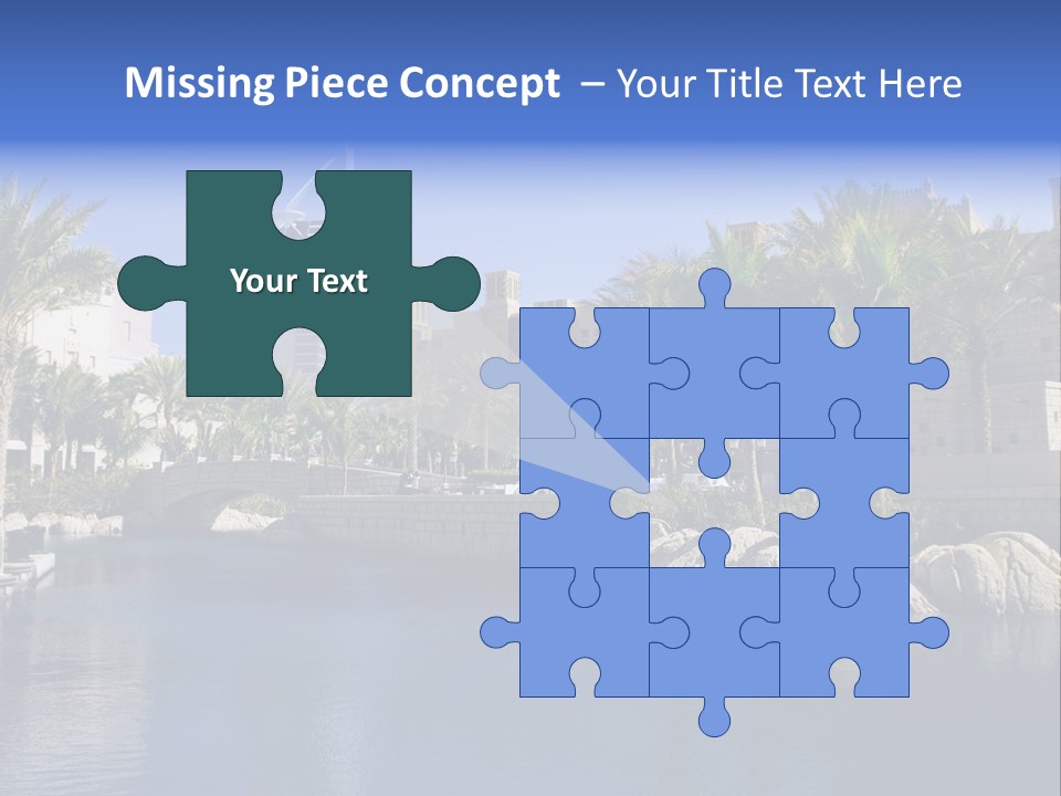 Blue Green Sky PowerPoint Template