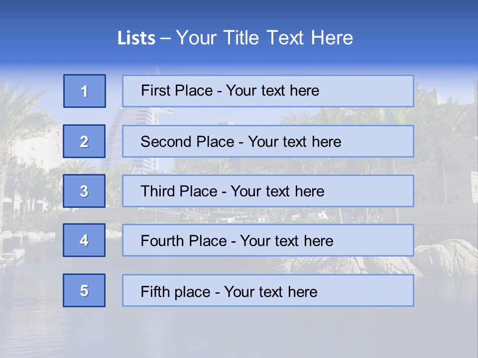 Blue Green Sky PowerPoint Template