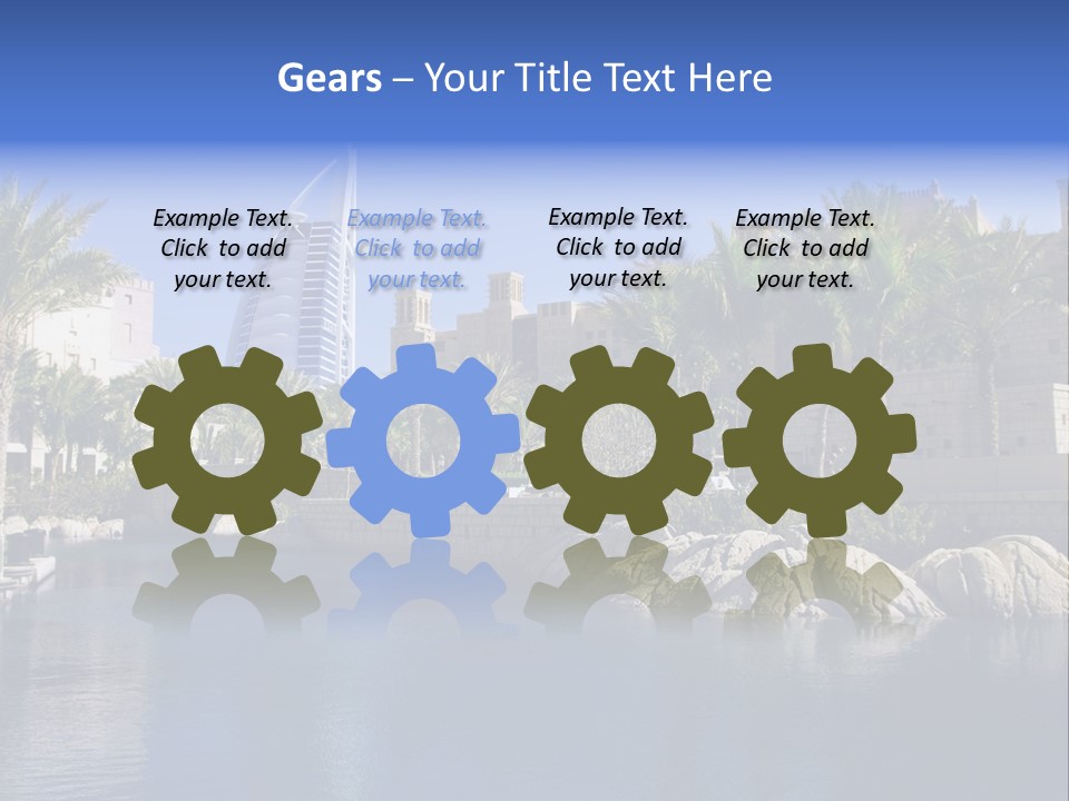 Blue Green Sky PowerPoint Template