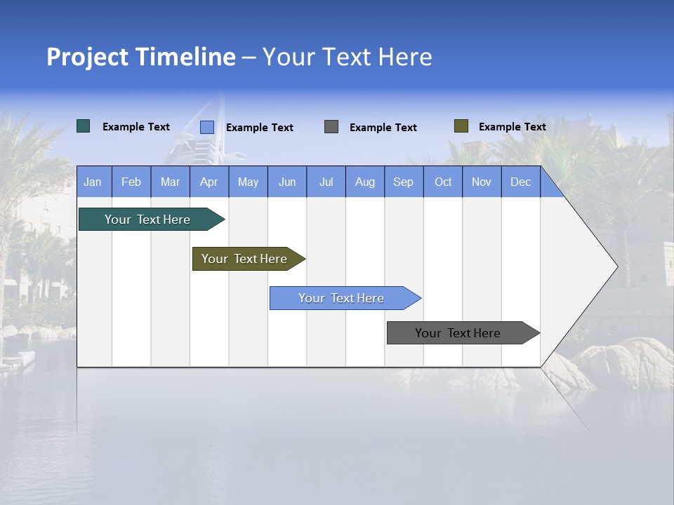 Blue Green Sky PowerPoint Template