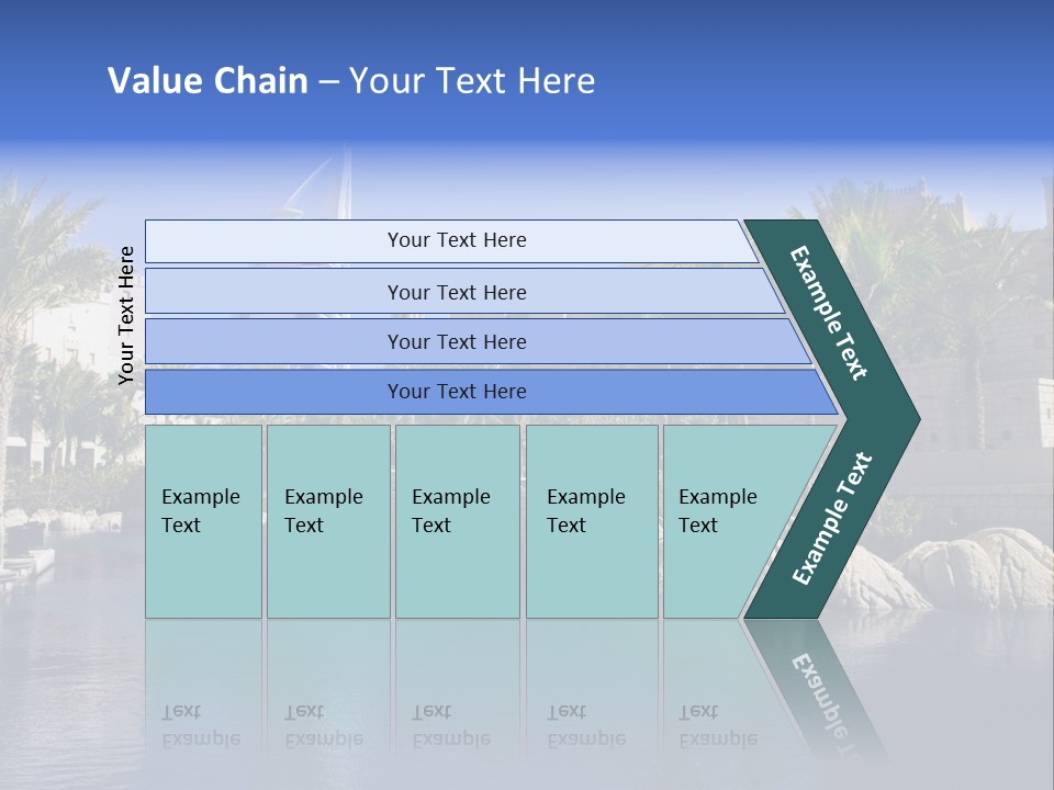 Blue Green Sky PowerPoint Template