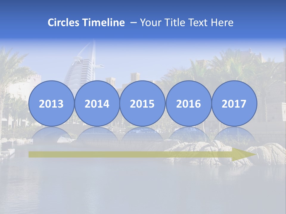 Blue Green Sky PowerPoint Template