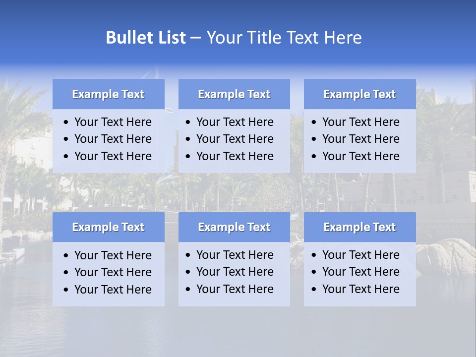 Blue Green Sky PowerPoint Template