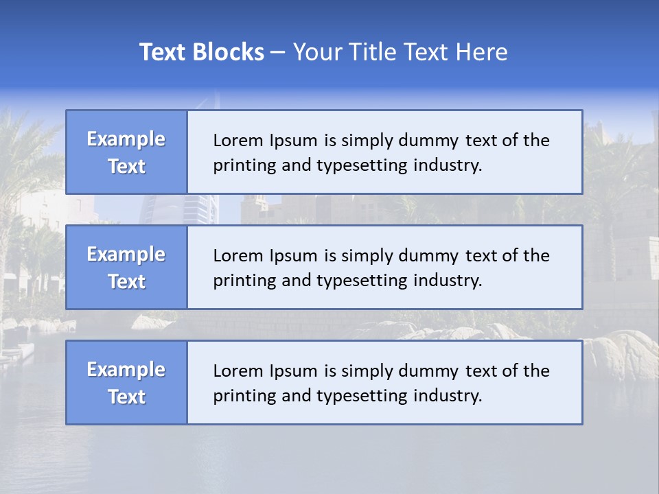 Blue Green Sky PowerPoint Template