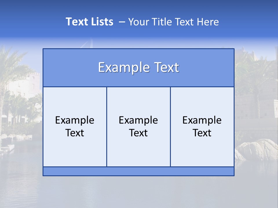 Blue Green Sky PowerPoint Template