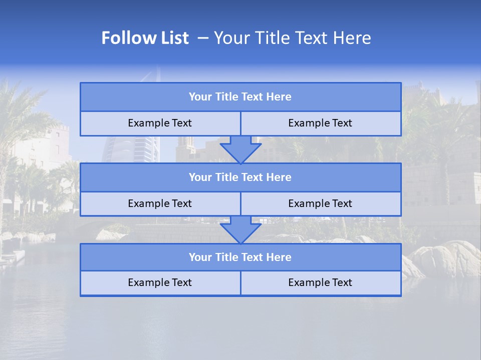 Blue Green Sky PowerPoint Template