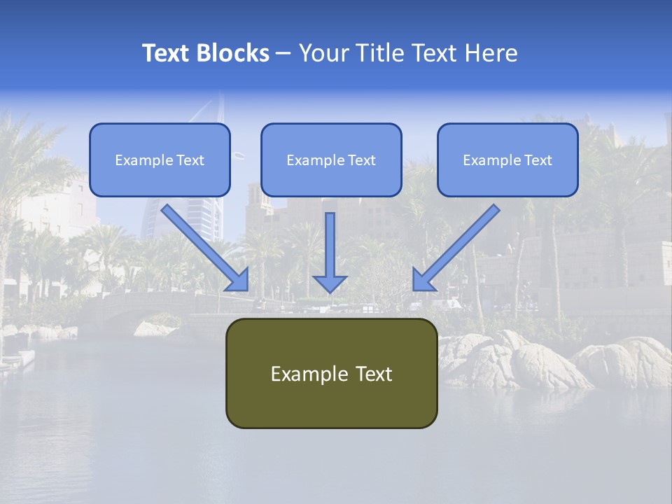 Blue Green Sky PowerPoint Template